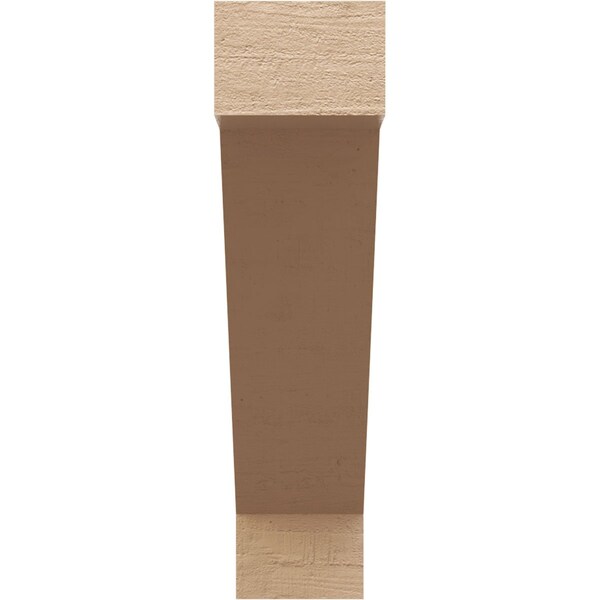 2in. W X 8in. H X 12in. L Burlington Woodgrain TimberThane Rafter Tail, Primed Tan